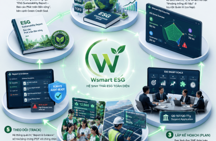 Lộ trình 6 Bước Xây Dựng Hệ Sinh Thái Wsmart ESG Cho SME Việt